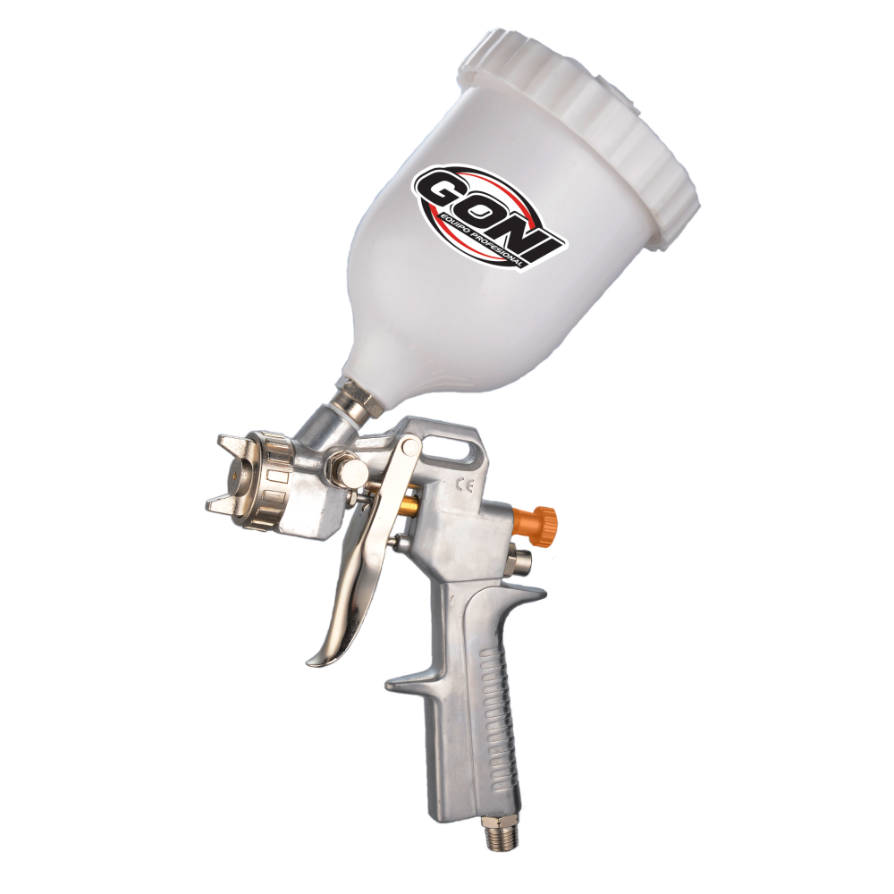 Pistola para pintar de gravedad