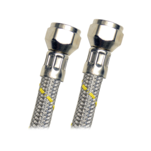 Manguera para gas de acero inox