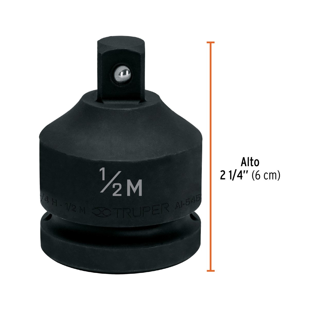 Adaptador de Impacto 3/4" (H) x 1/2" (M) Truper - Imagen 4
