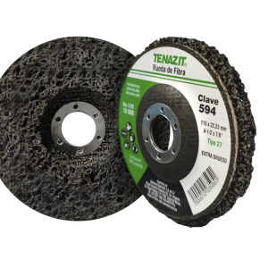 Disco de fibra grueso para limpieza