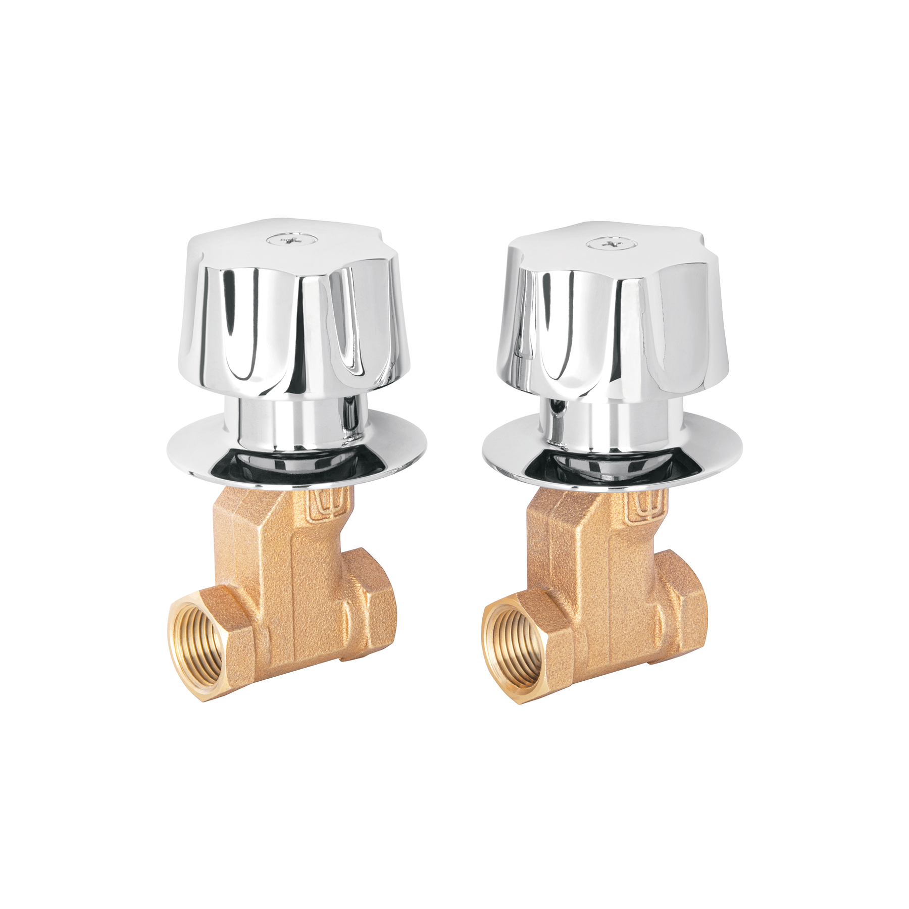 Juego de llaves para regadera empotrar roscables