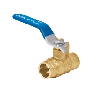 Válvula de esfera de latón soldable 1/2