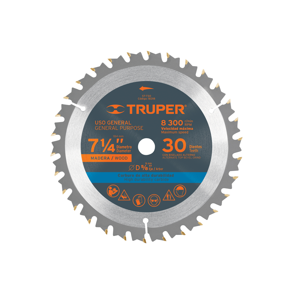 Disco sierra para madera