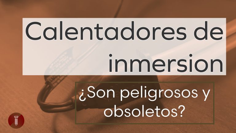 Calentadores de inmersión