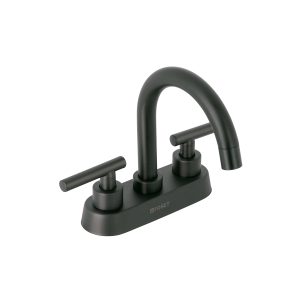 Mezcladora para lavabo negro mate