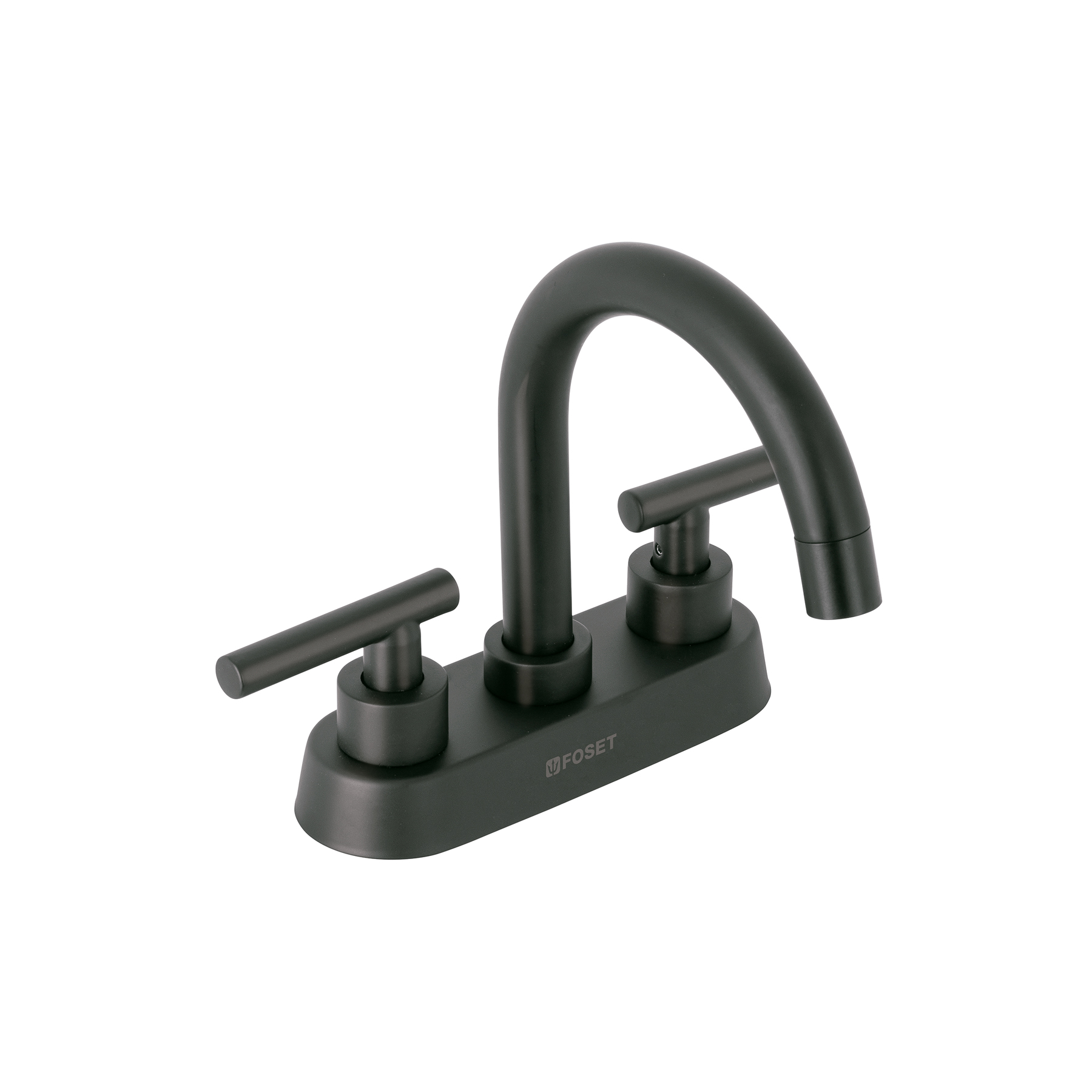 Mezcladora para lavabo negro mate